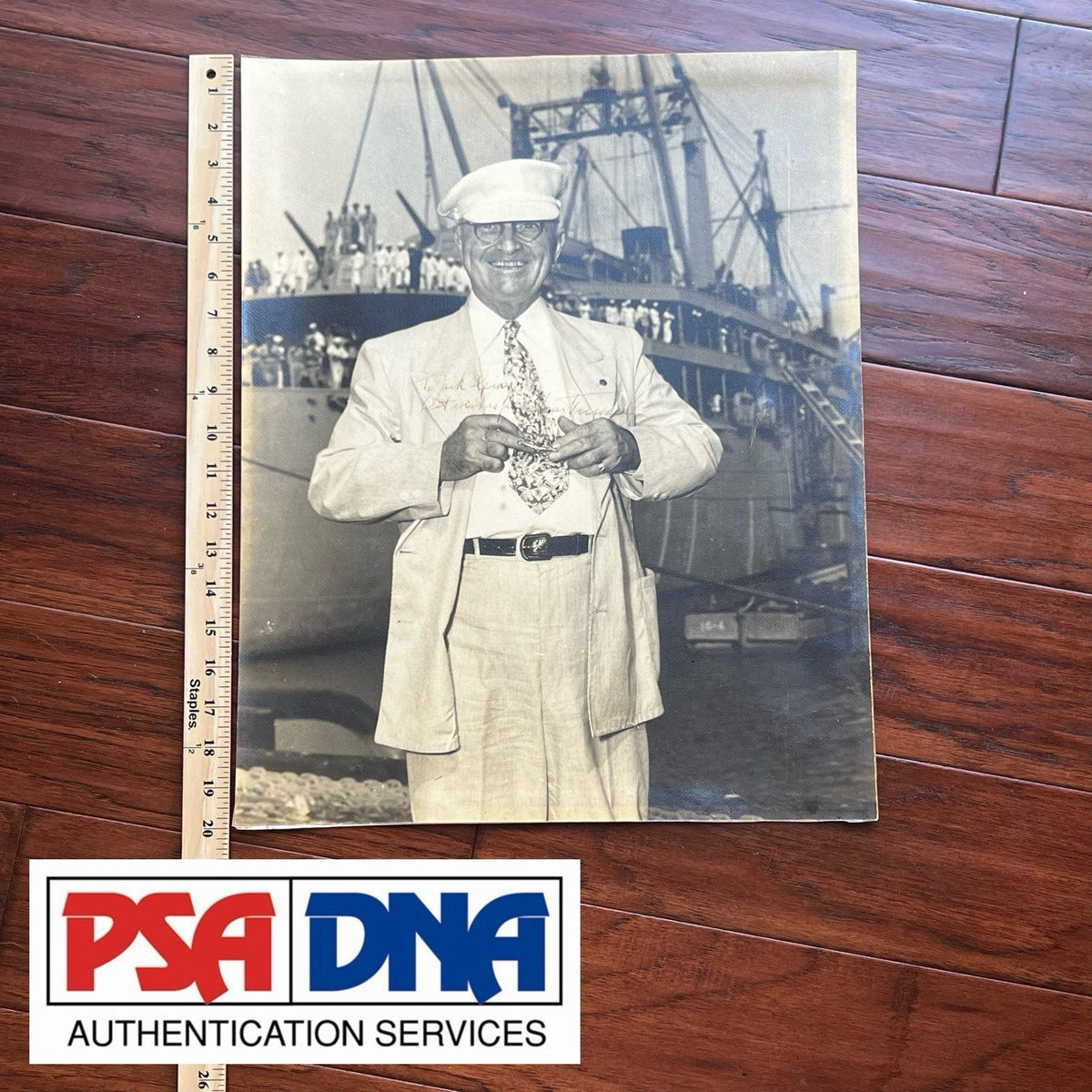 HARRY TRUMAN * PSA * Large 16x20 Photograph Signed As President Autograph